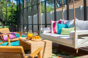 Outdoor Swing Bed