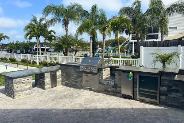 Family Outdoor Kitchen