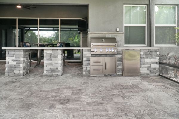 Outdoor Modern Kitchen